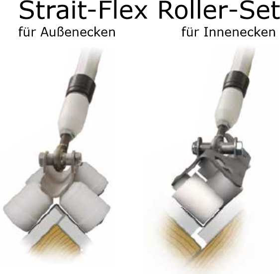 Strait-Flex Roller-Set im Koffer